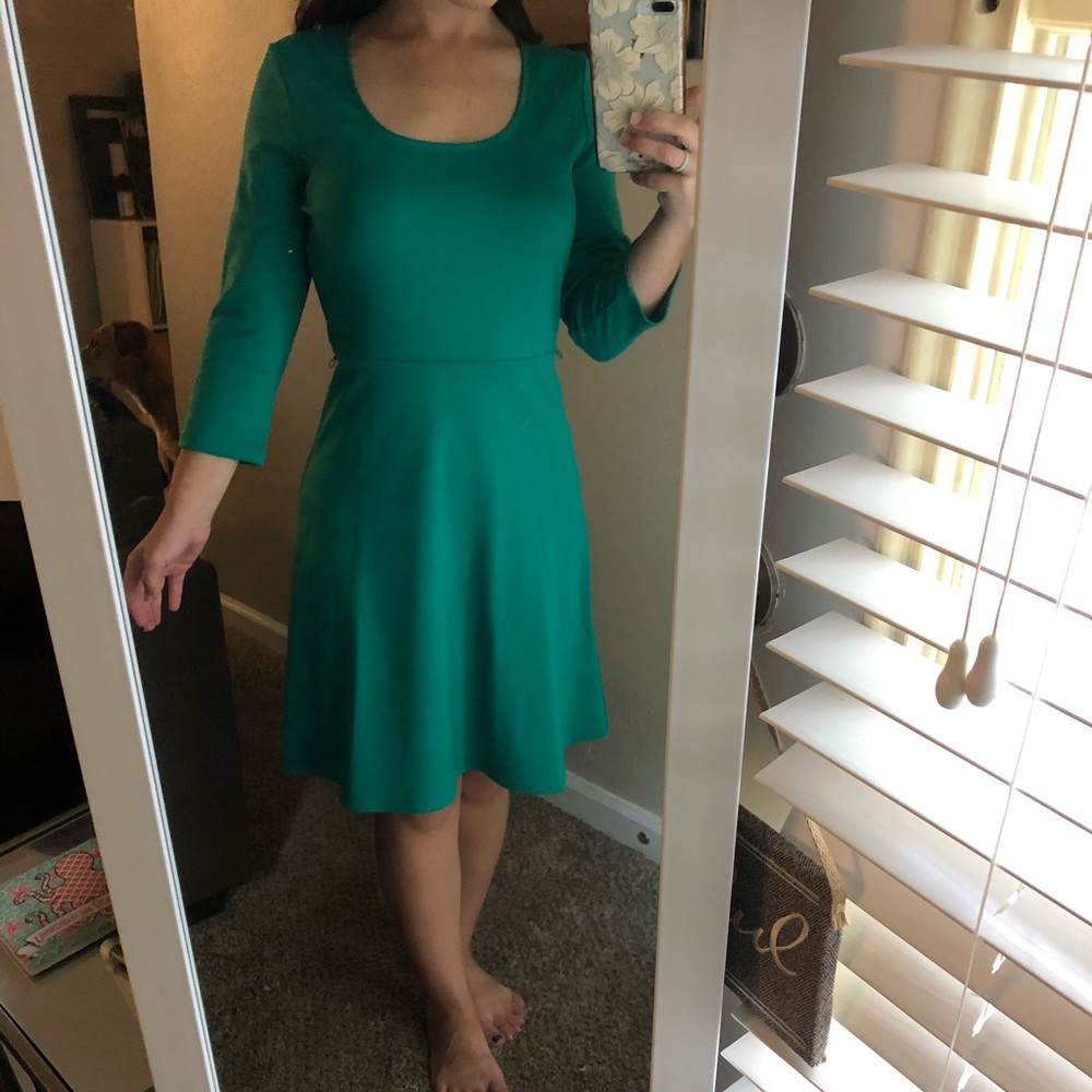 Green dress